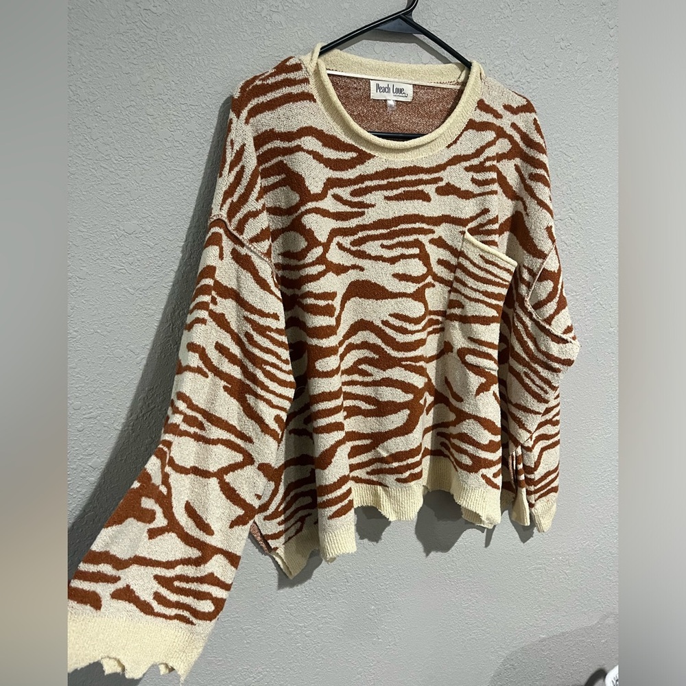 Peach Love California sweater